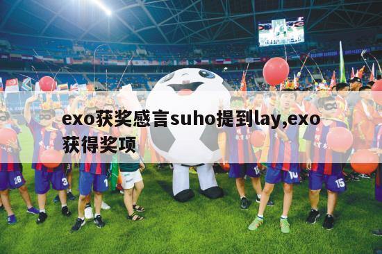 exo获奖感言suho提到lay,exo获得奖项