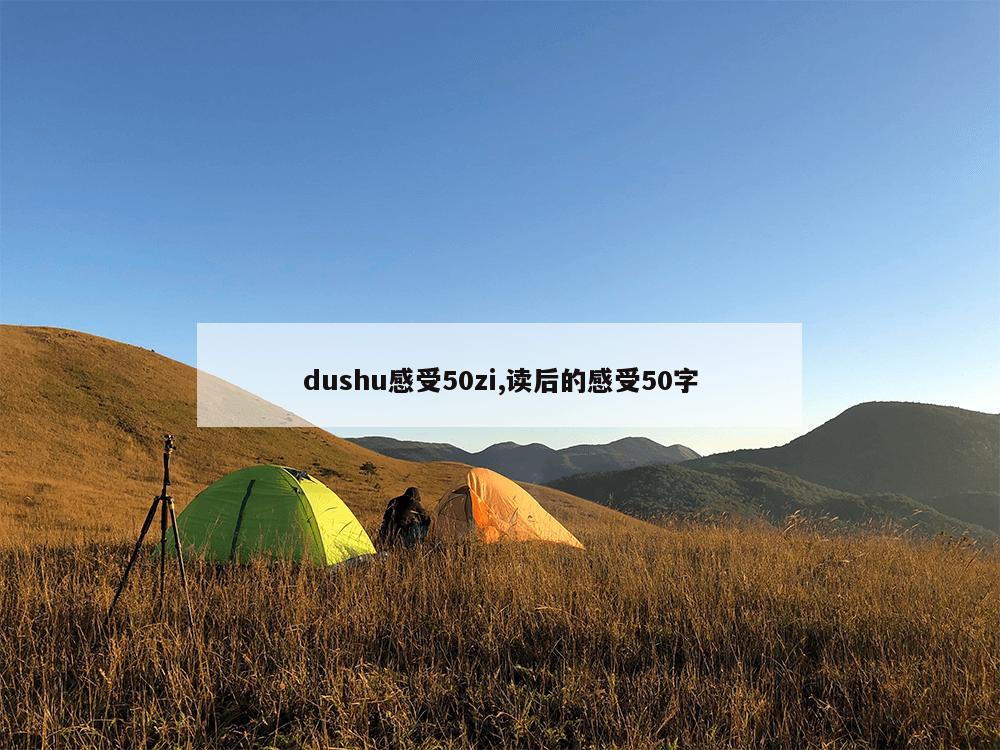 dushu感受50zi,读后的感受50字